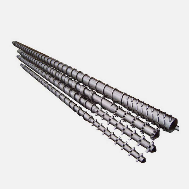 Extruder screw barrel for blowing film extruder machine
