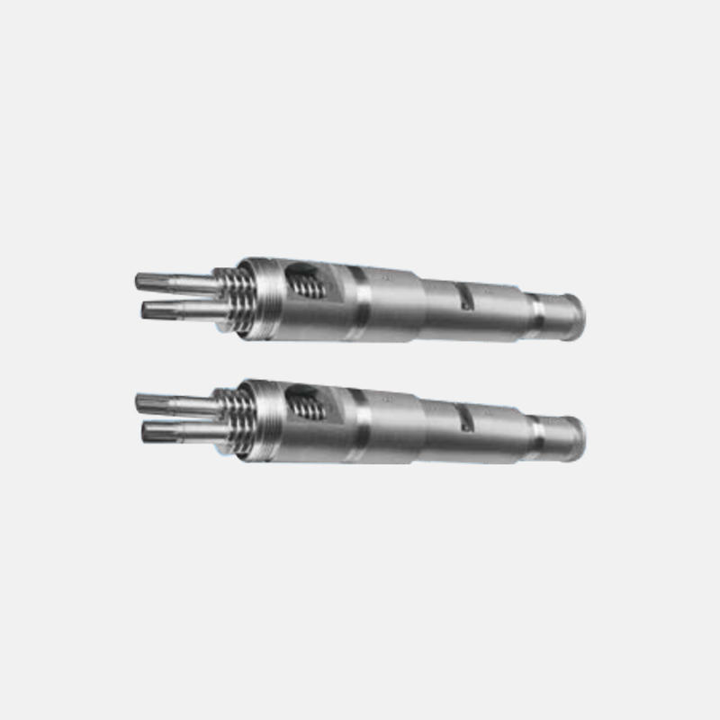 How does a conical twin-screw barrel improve polymer processing efficiency and quality?